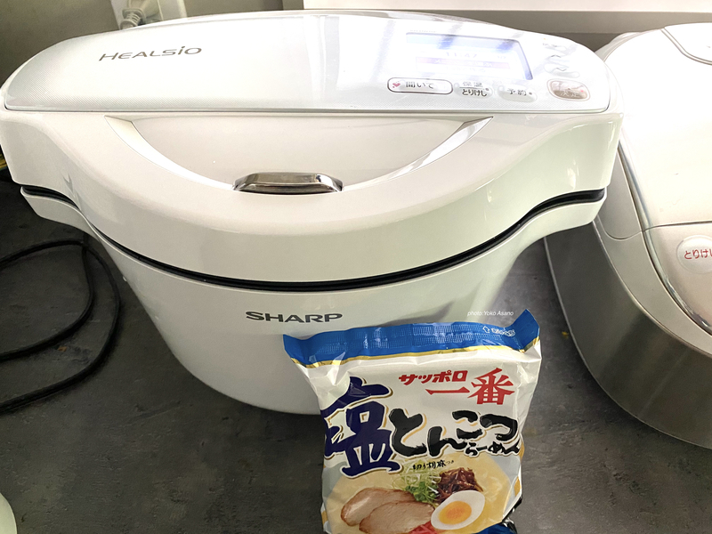 ホットクック インスタントラーメン