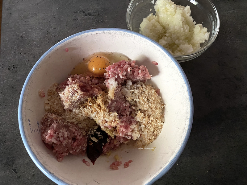 ホットクック 韓国風ハンバーグ