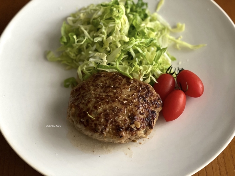 ホットクック 韓国風チーズハンバーグ