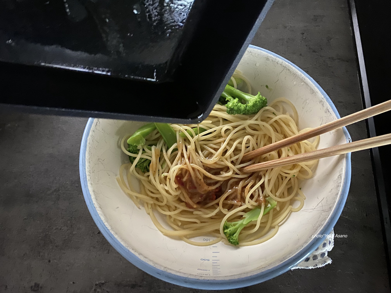 カルディの生パスタとソースを食べ比べた画像