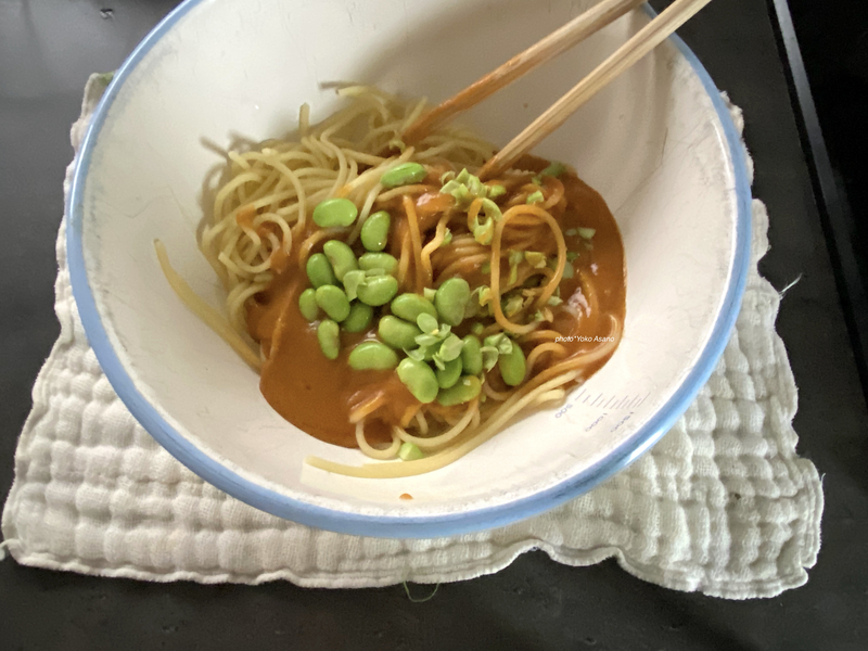 カルディの生パスタとソースを食べ比べた画像