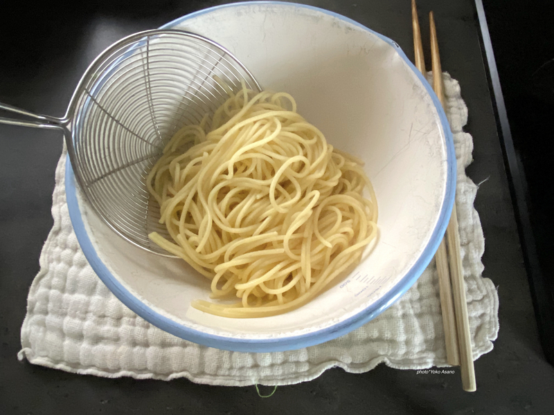 カルディの生パスタとソースを食べ比べた画像