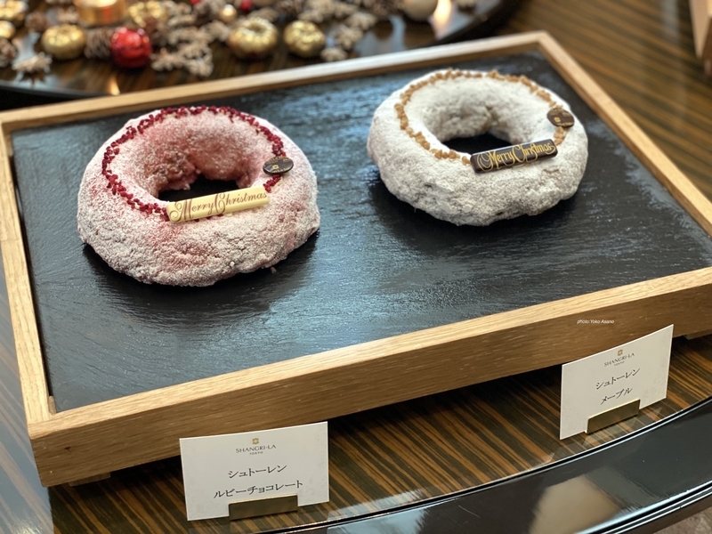 シャングリラホテルのクリスマスケーキの画像
