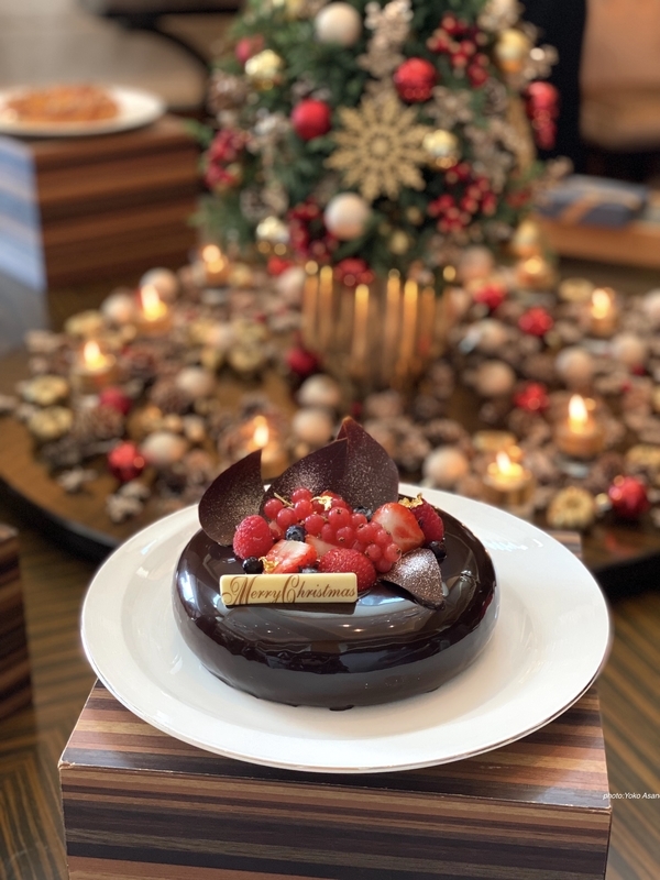 シャングリラホテルのクリスマスケーキの画像