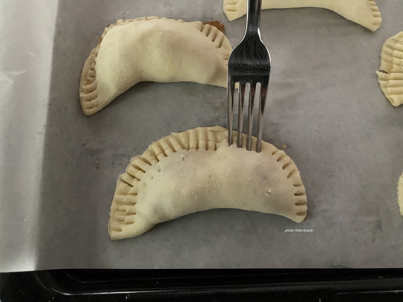アップルパイを作る画像