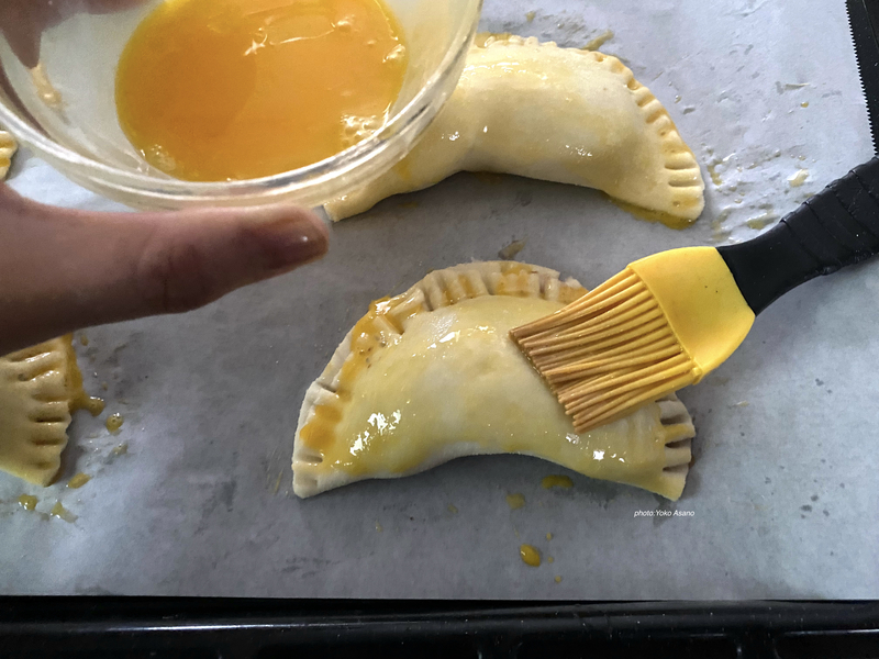 アップルパイを作る画像