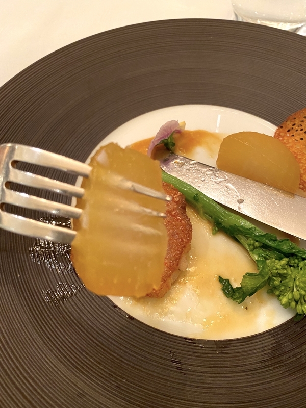 アジュールの魚料理