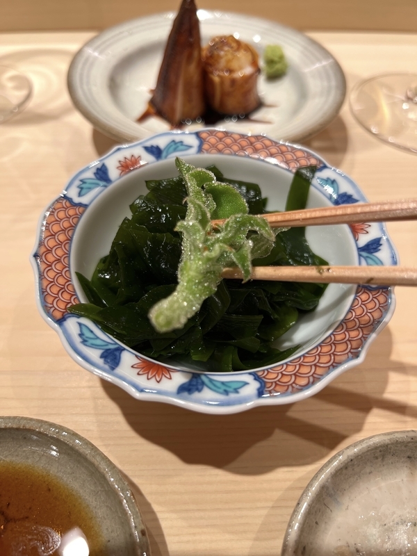 鮨 よし田の前菜の画像