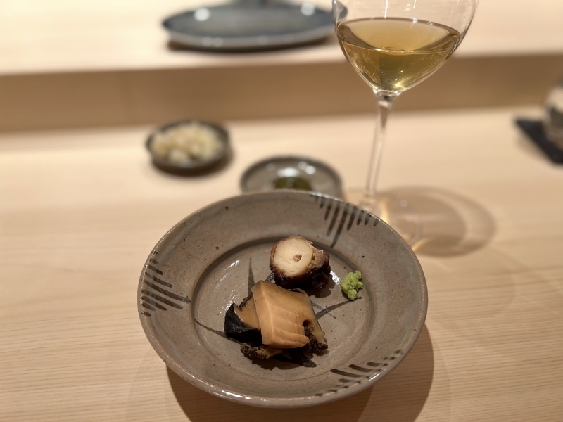 鮨 よし田の前菜の画像