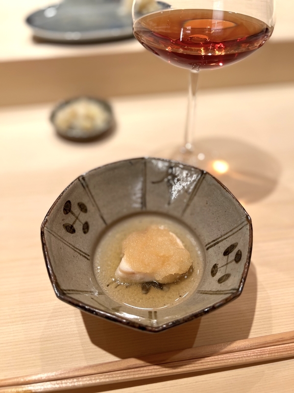 鮨 よし田の前菜の画像