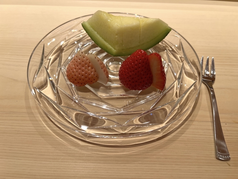 鮨 よし田の水菓子の画像