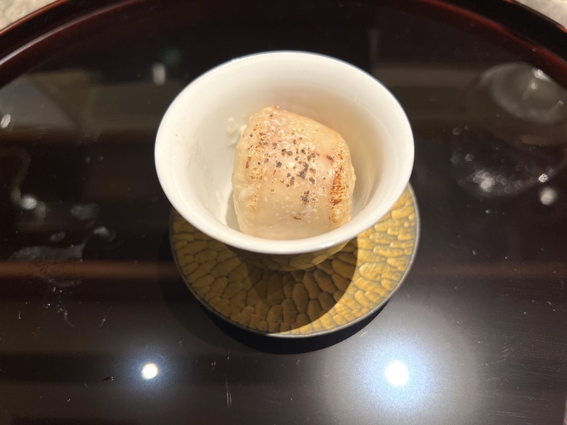 ふぐの白子の焼き物の画像