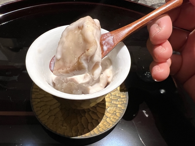 ふぐの白子の焼き物の画像