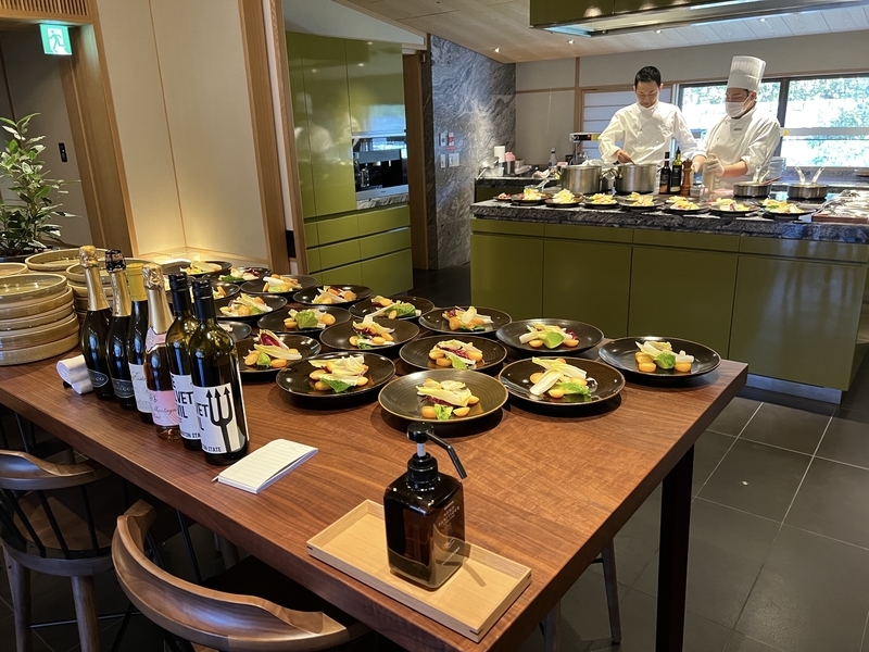 パークハイアット京都のレストラン「KYOTO BISTRO」の内観の画像