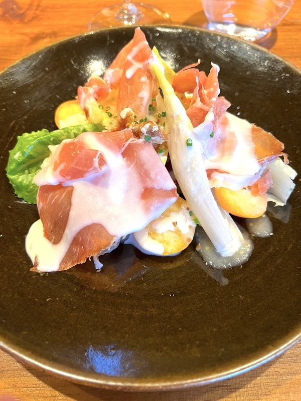 パークハイアット京都のレストラン「KYOTO BISTRO」の料理の画像