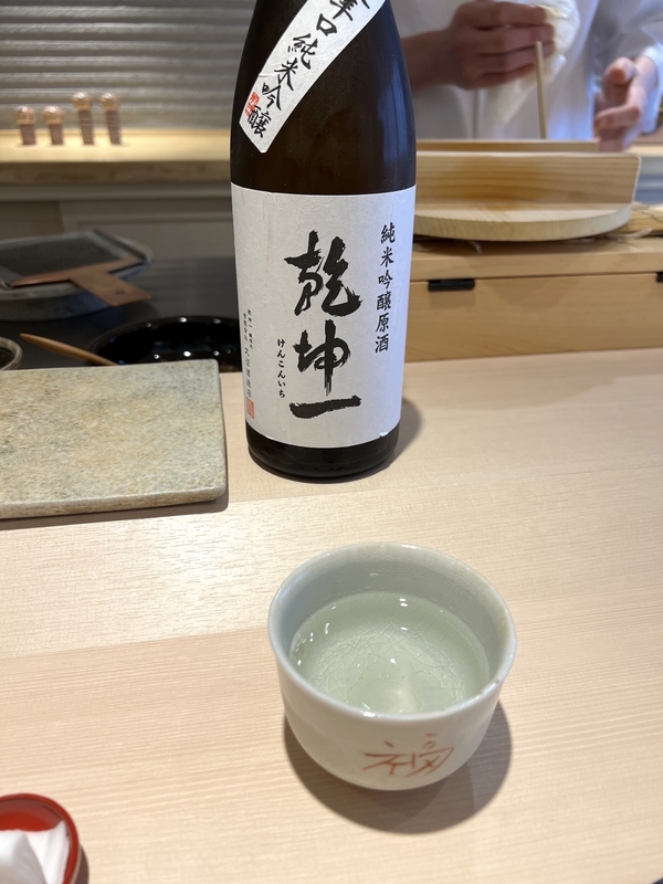 仙台「鮨徳」で飲んだ日本酒の画像