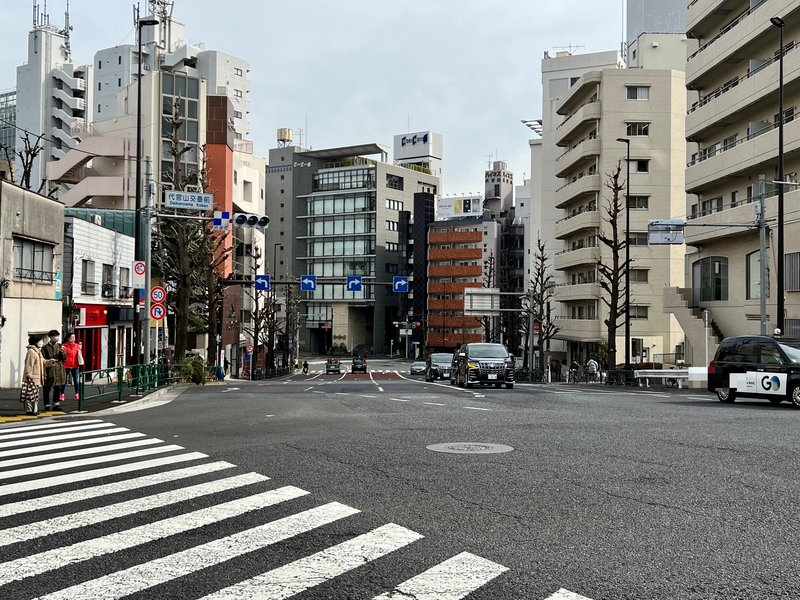 代官山の街の風景