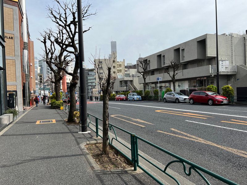 代官山の街の風景