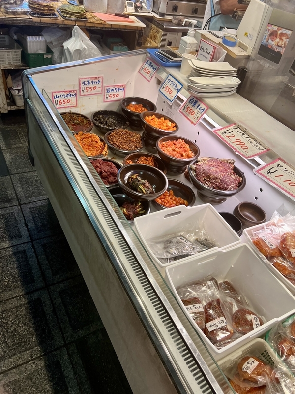 鶴橋の商店街の画像