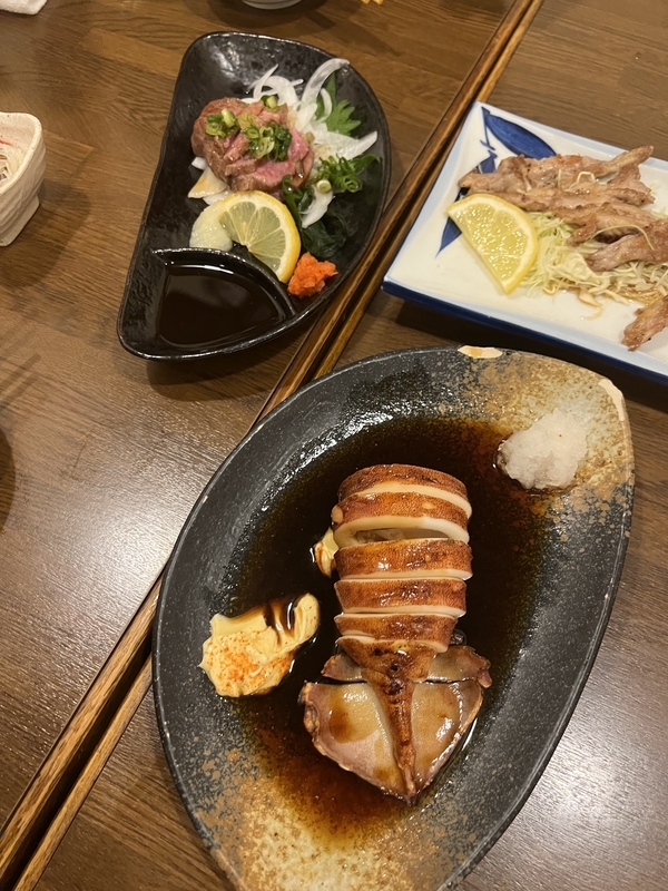 鶴橋の居酒屋の料理の画像