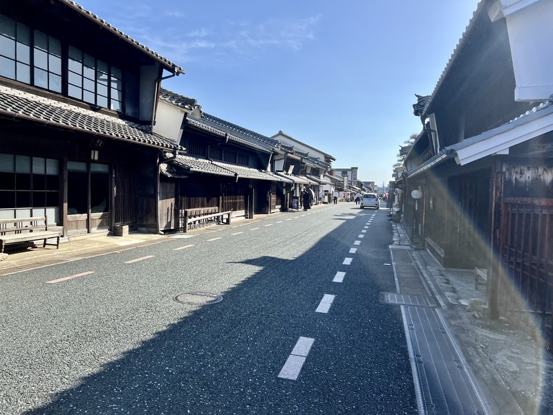 うだつの上がる町並みの画像