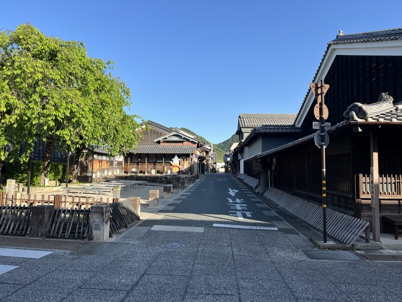 うだつの上がる町並みの画像