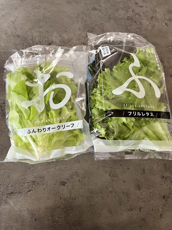 ジャーサラダの材料の画像