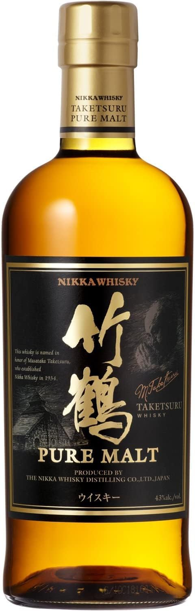 正規品】竹鶴 ピュアモルト 700ml / シングルモルト 余市 700ml