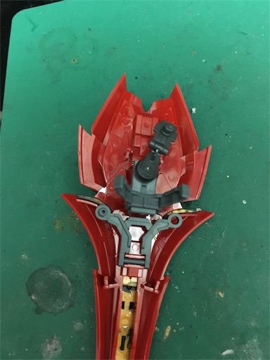 Rg シナンジュ ガンプラ製作記 15 シールドマウントの改修 Plamo Blog ぷらも ぶろぐ ガンプラ製作を中心に