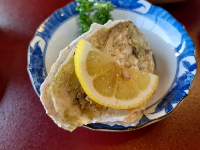 松島_お食事処櫻井_蒸し牡蠣