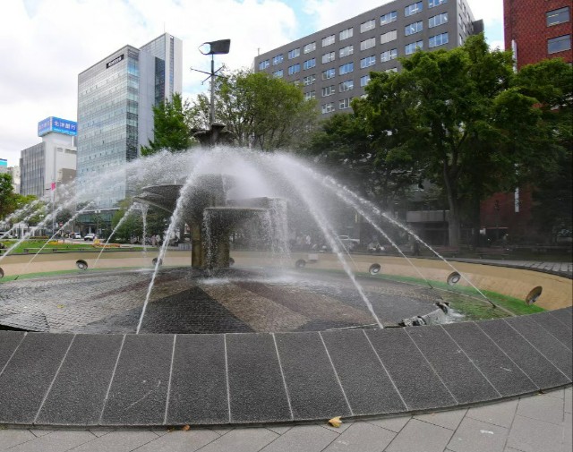 札幌_大通公園_噴水