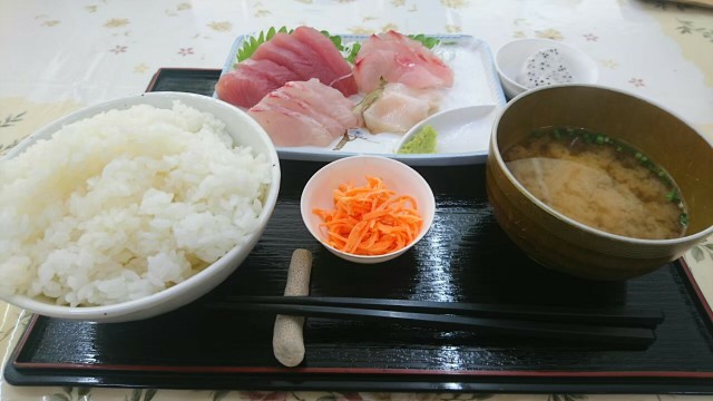 鹿児島_奄美_徳之島_漁師の店さかな_刺身定食