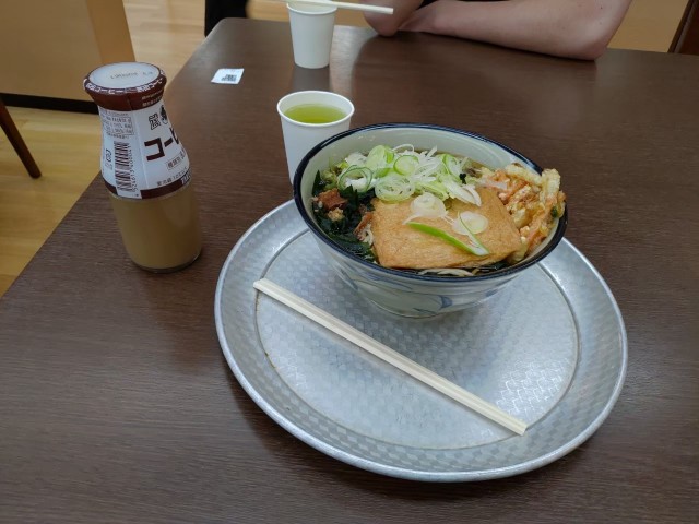 山梨県_山中湖_紅富士の湯_蕎麦