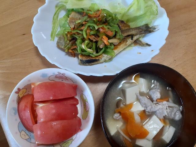 f:id:ashiaki-nikki:20240330204935j:image 氷下魚の南蛮漬け