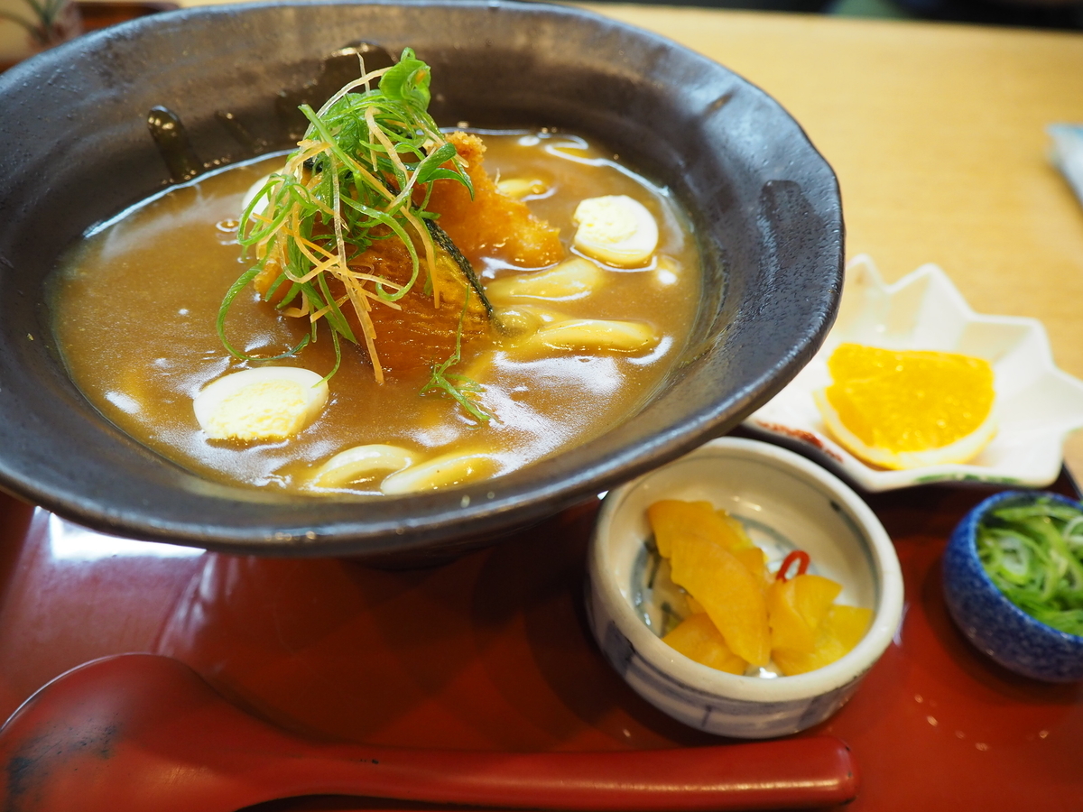 f:id:ashigehinba:20190526225320j:plain 玉川の豊橋カレーうどん