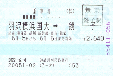マルス券概説 - きっぷ片手に旅をする