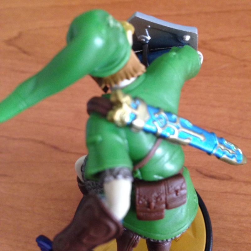 amiiboリンクの後ろ