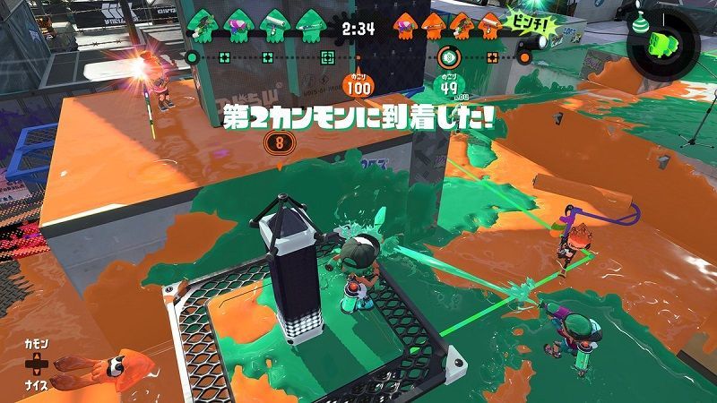 スプラトゥーン２のガチヤグラ