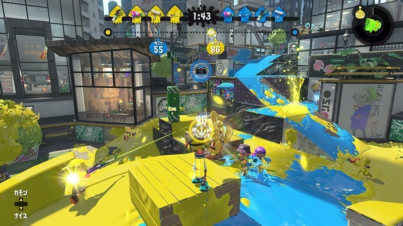 スプラトゥーン２のガチホコバトル