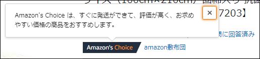 Amazon's Choice