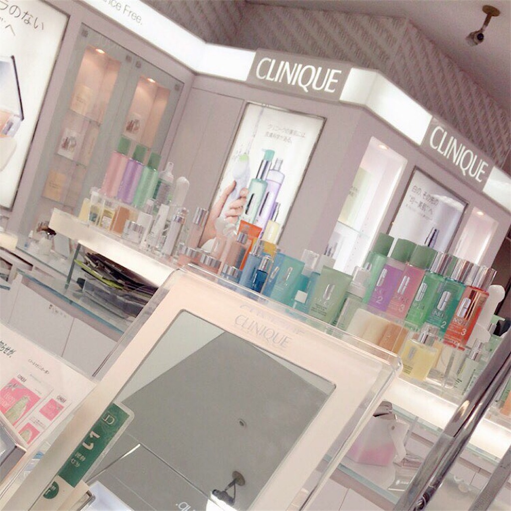 某高島屋cliniqueのbaさん Clinique日和