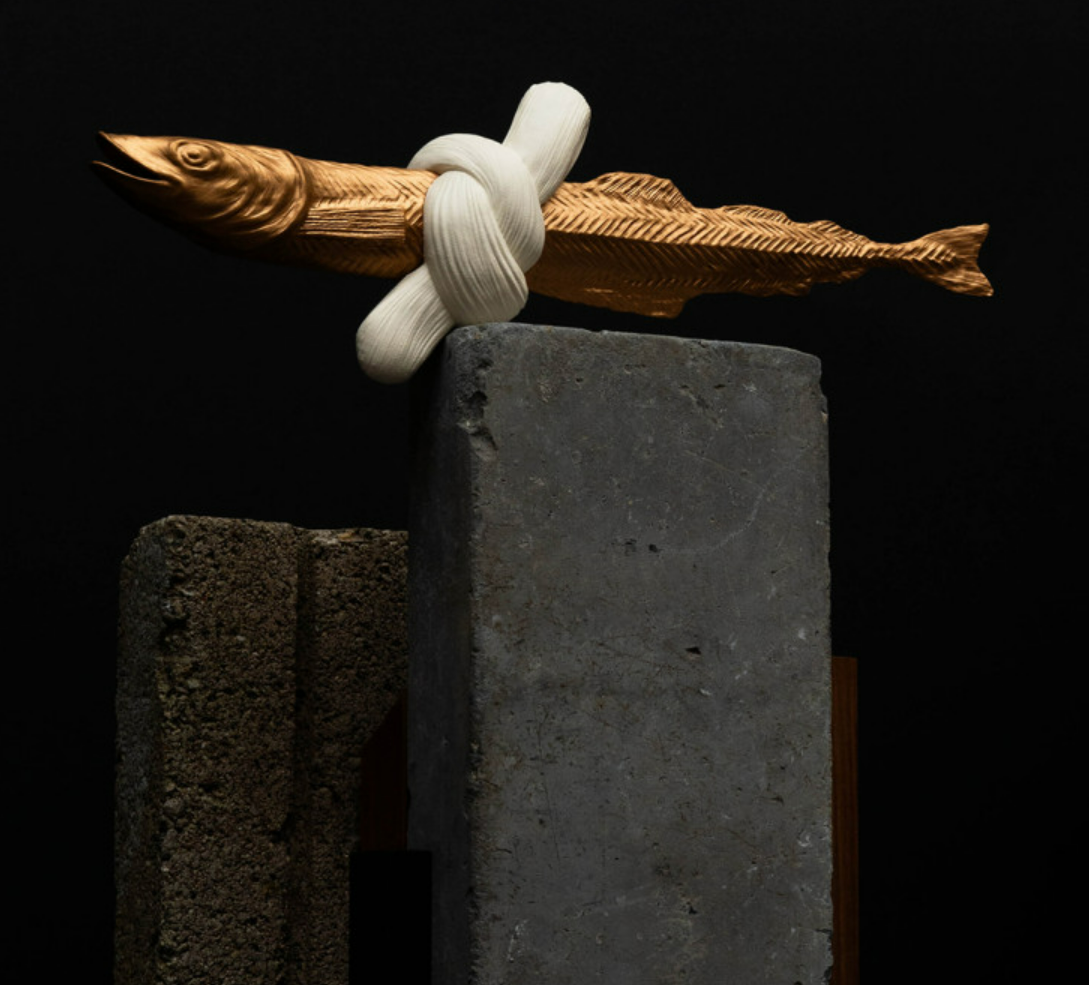 韓国］福を呼ぶスケトウダラのお守り