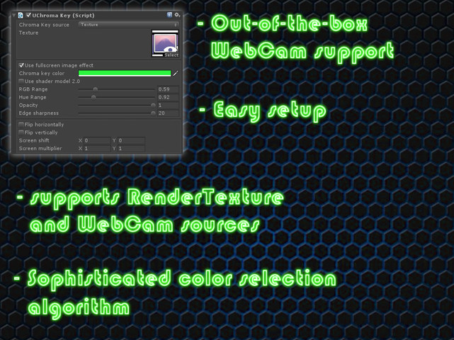 U Chroma Key ブルーバックで映像を合成する「クロマキー」をUnity上でリアルタイムプレイ - AssetStoreまとめ