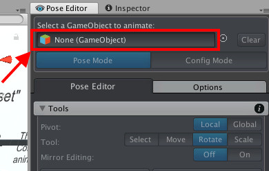 UMotion PoseEditor