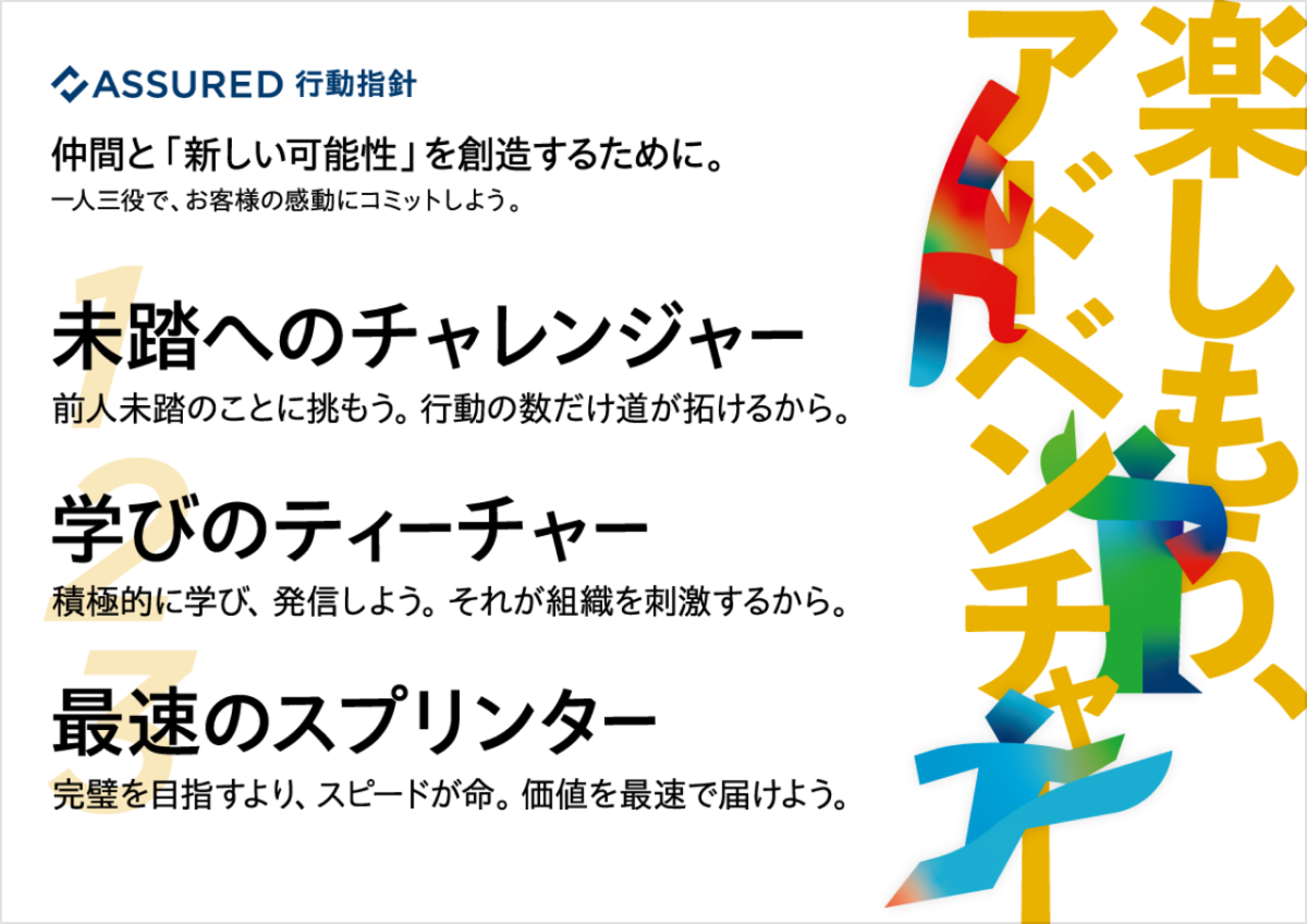 スタートアップ環境における、行動指針のデザインプロセス - Assured Tech Blog