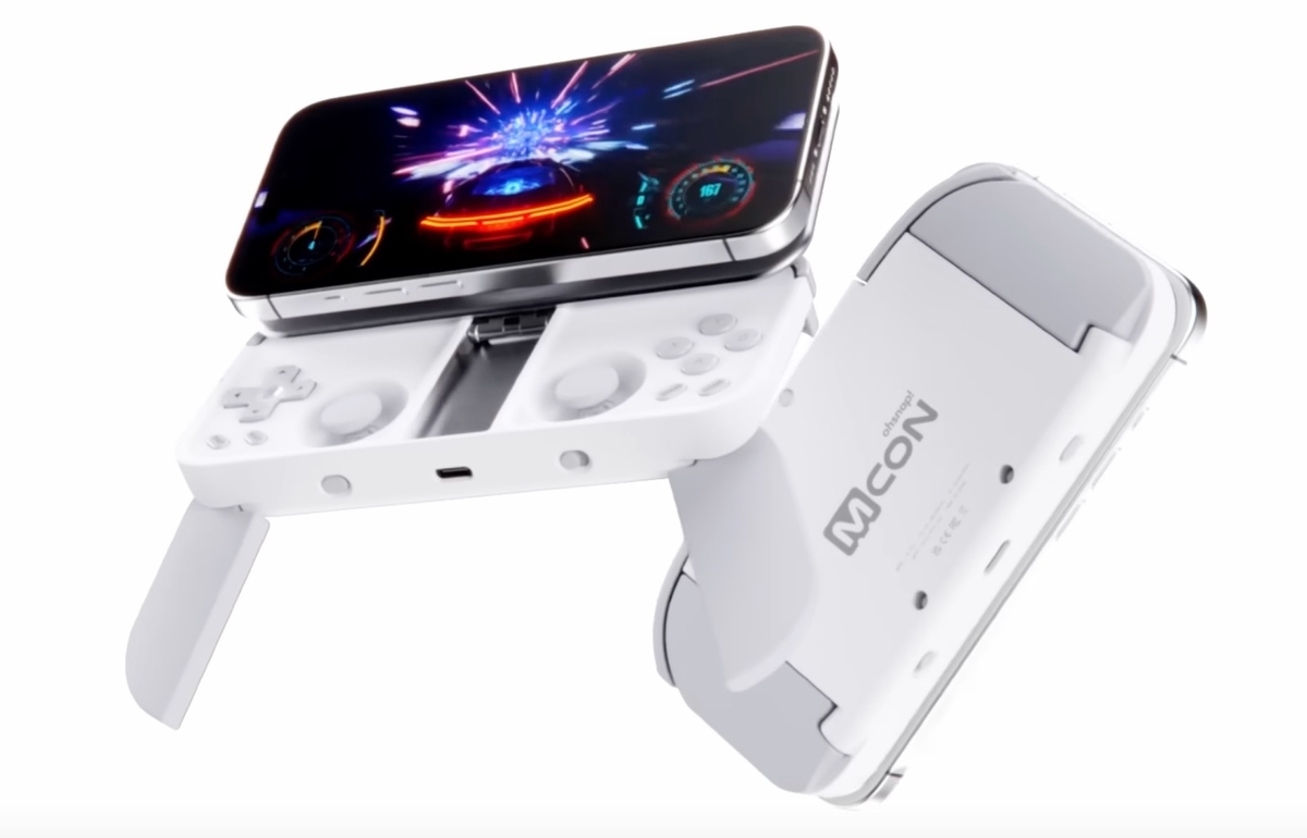 MagSafe対応のiPhone向けゲームコントローラー「MCON Controller」がKickstarterでクラウドファンディング中！