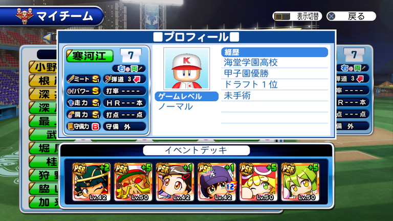 選手作成 サクスペ 強化海堂学園高校 テスト作成 あすたあのゲーム攻略日記