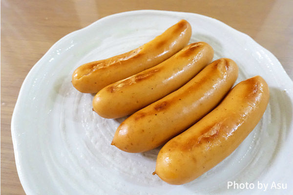 成城石井自家製レッドチェダーチーズウインナーの写真