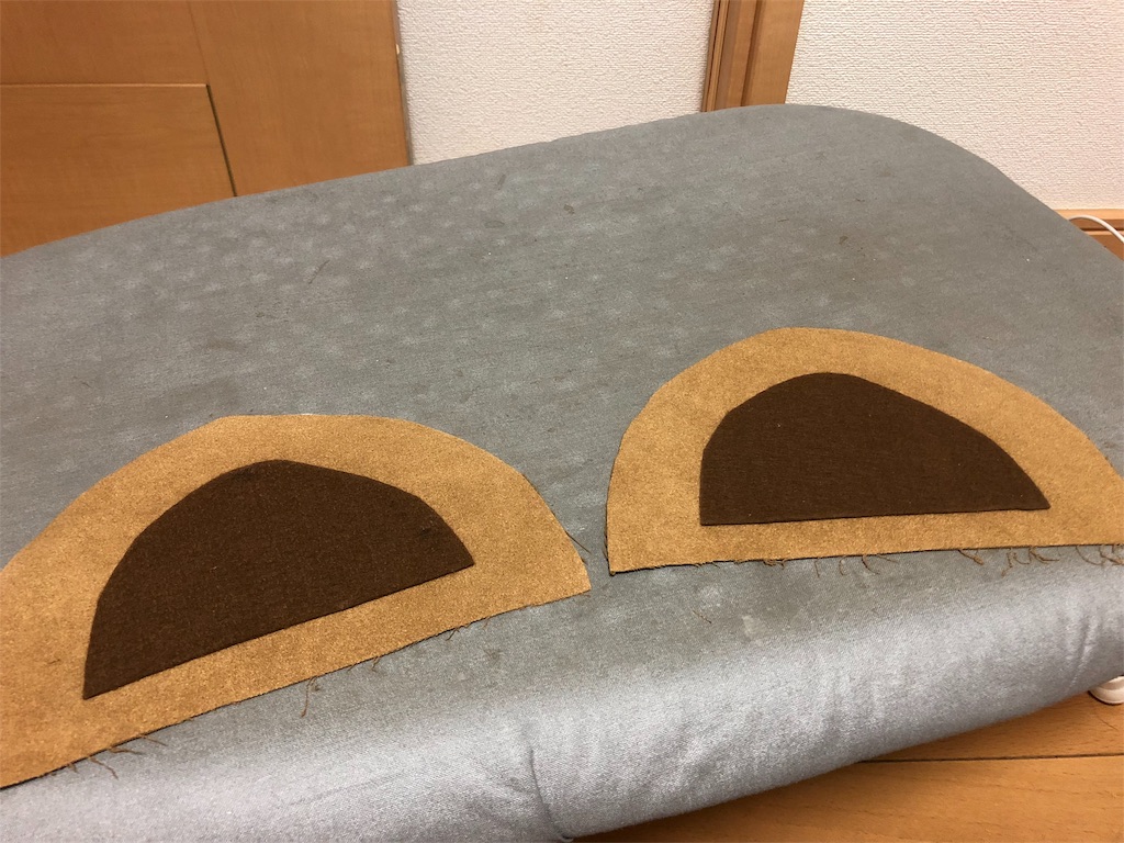 ディズニーハロウィン準備でスカーのフードマフラーを作ってみた