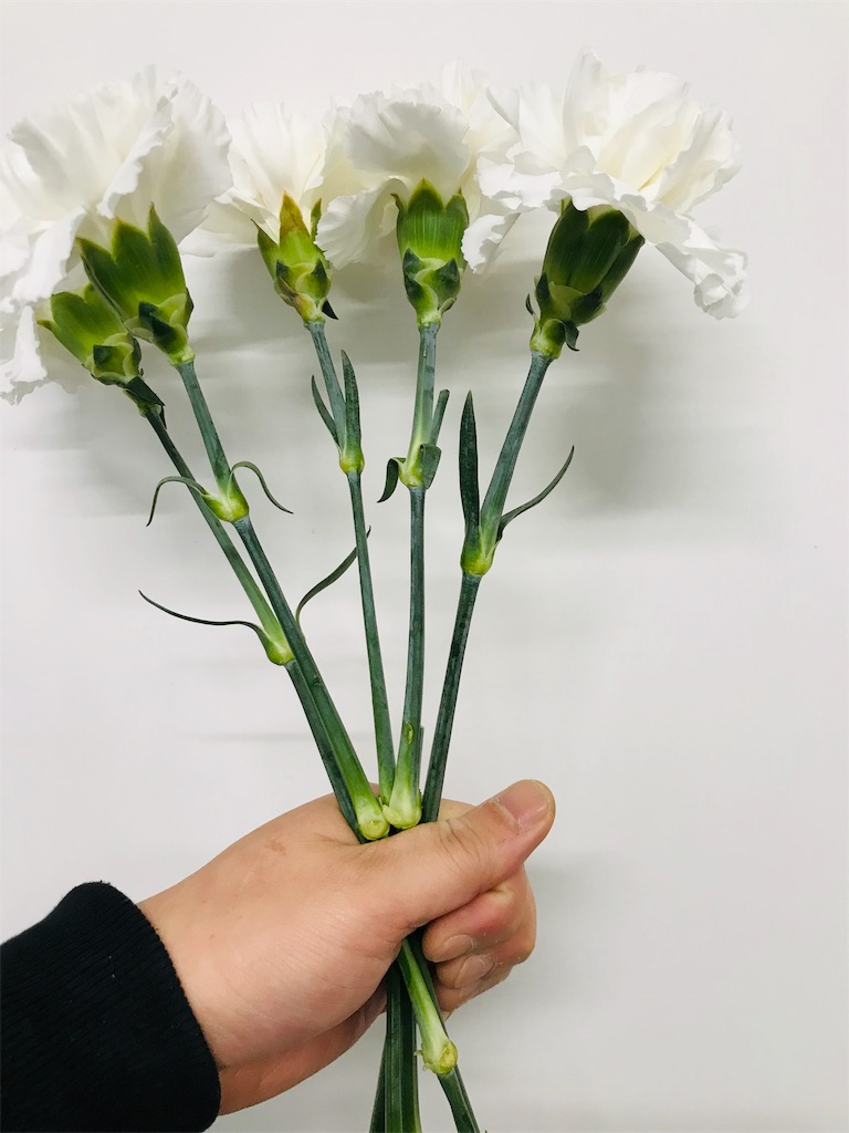 花束の作り方の秘密 こんな風に作ってるんです はなめも 花屋のメモ帳